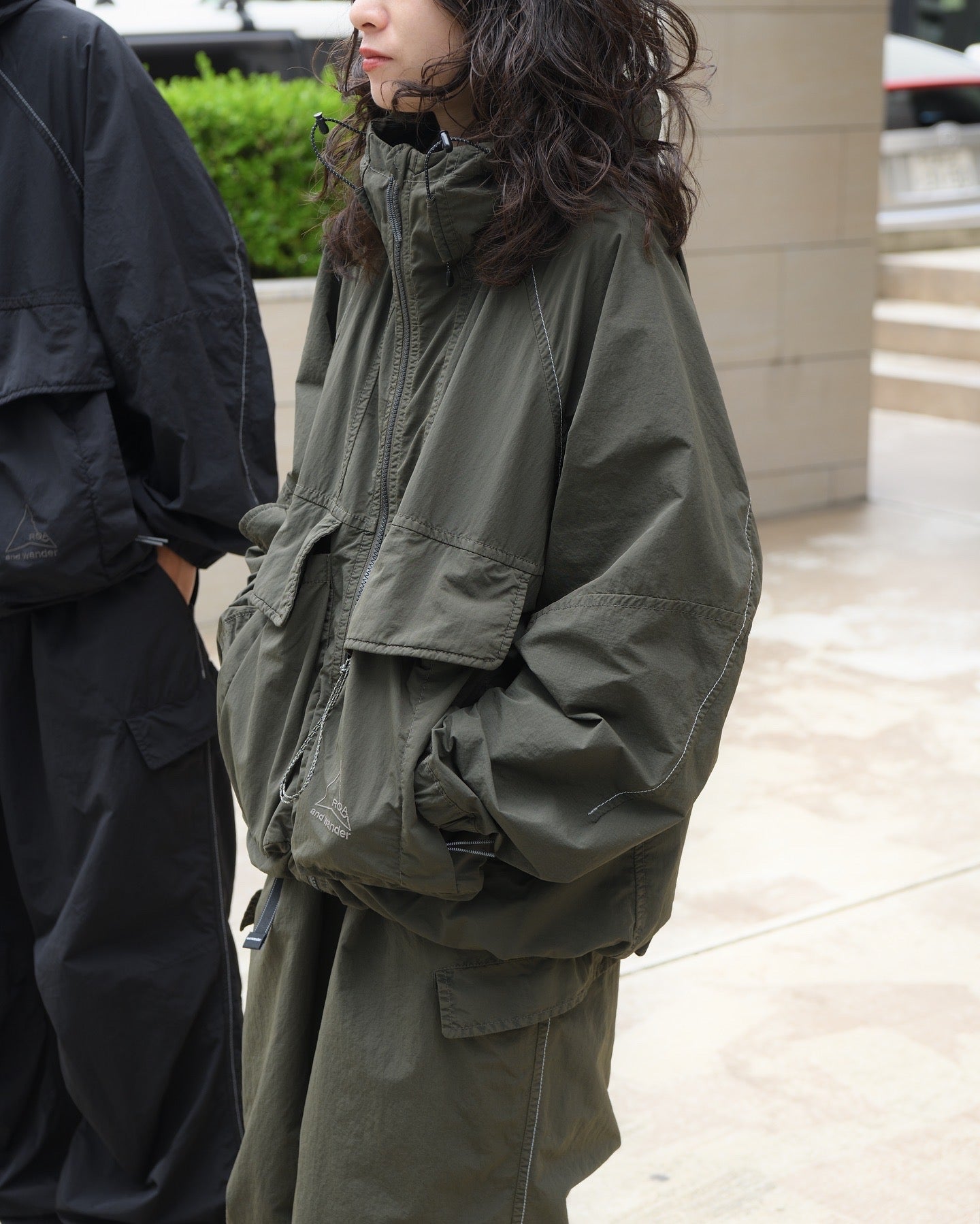 and wander×ROA ロア アンドワンダーgarment dye nylon hooded jacket ジャケット 名古屋 愛知県 東海 セレクトショップ THIRD PLACE サードプレイス