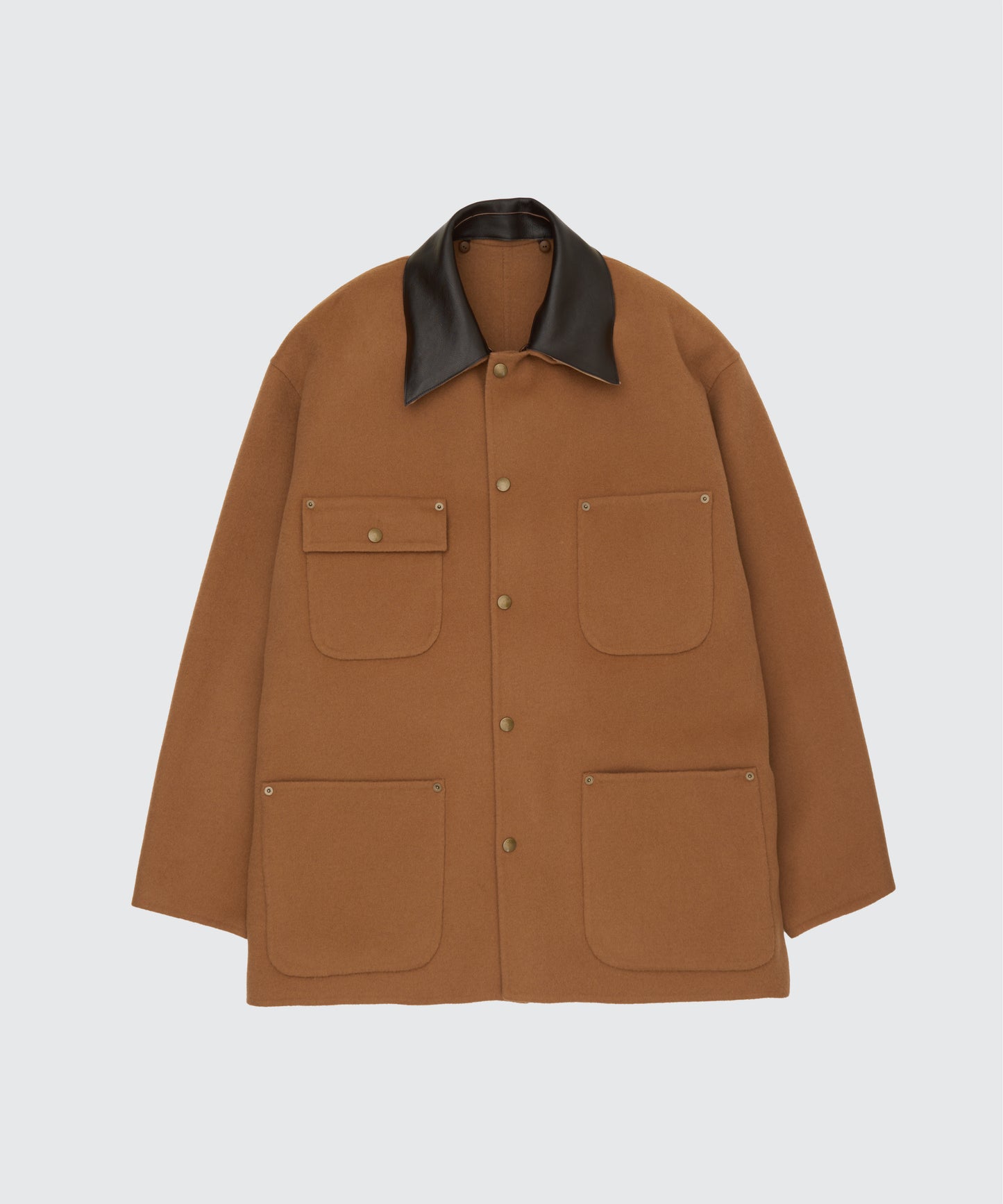 YOKE "River Melton Coverall Jacket"