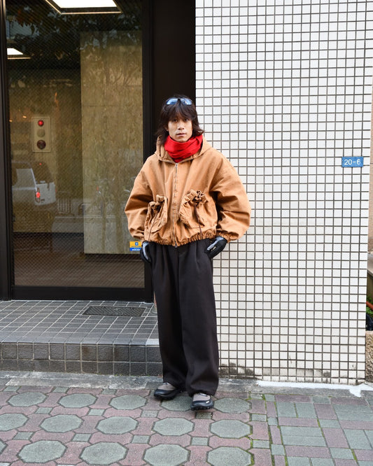 refomed リフォメッド KINCHAKU DUCK HOODIE RENGA ブラウン 夏 春 秋 冬 ベージュ ジャケット 愛知県 名古屋 丸の内 セレクトショップ THIRD PLACE サードプレイス