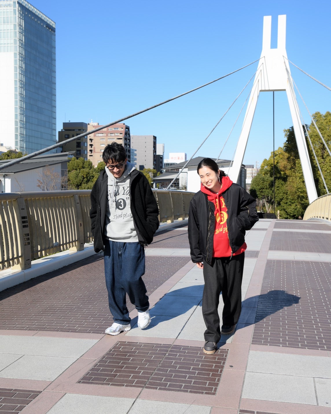 HELS×THIRD PLACE "HOODIE SWEAT(GRAY)"