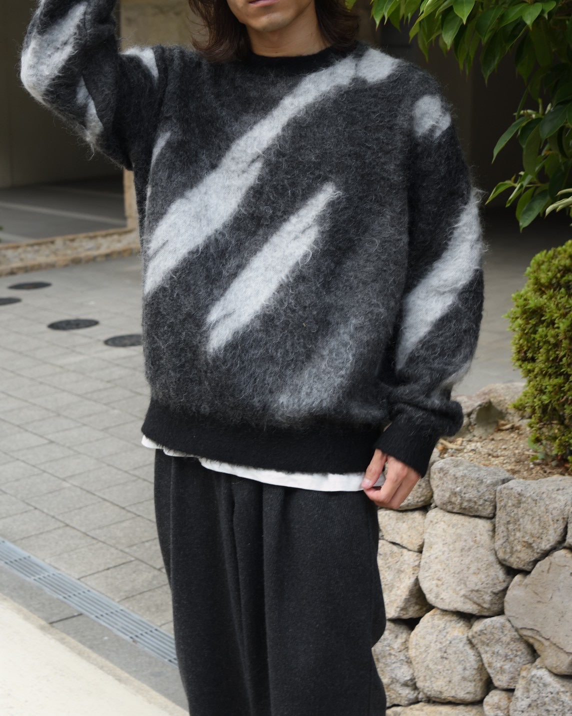 YOKE ヨーク Kid Mohaire Jaqurad Sweater ニット 愛知県 名古屋 丸の内 セレクトショップ THIRD PLACE サードプレイス