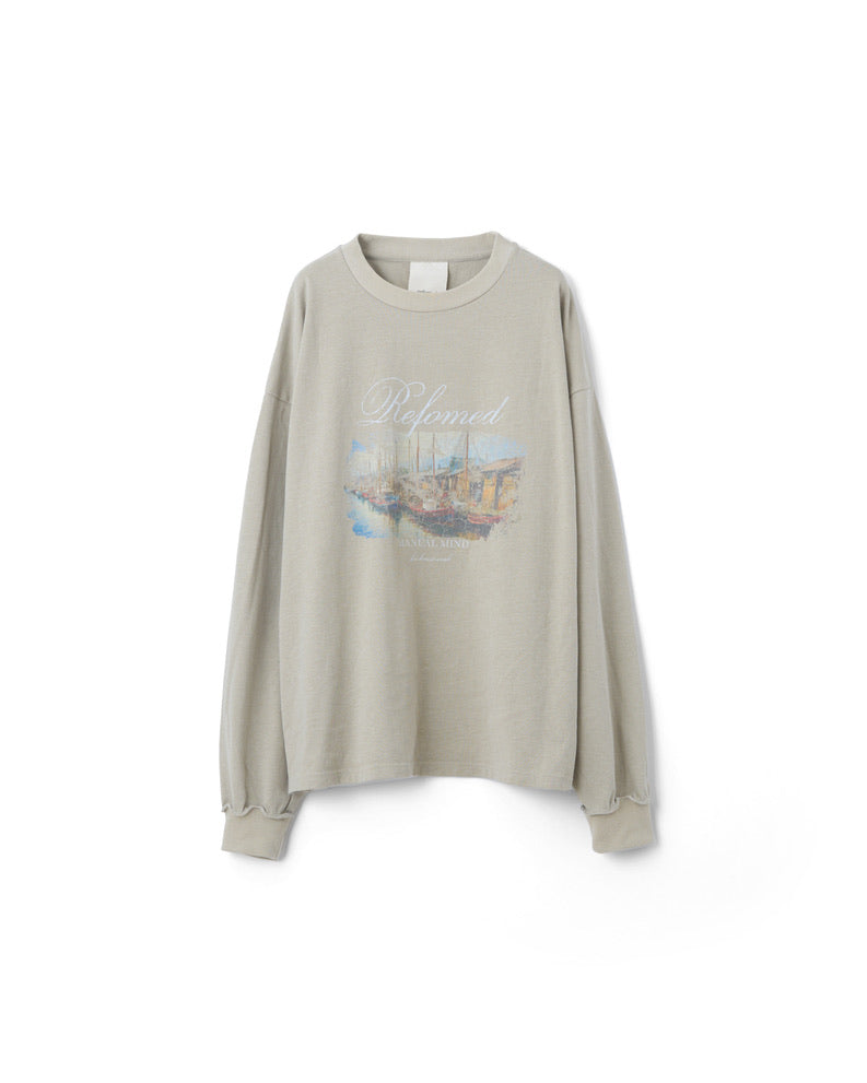 refomed "MANUAL MIND L/S TEE"