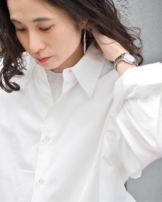 YOKE ヨーク Suvin Gold Cotton Poplin Loose Fit Shirt シャツ 日本取り扱い 名古屋 丸の内 セレクトショップ THIRD PLACE サードプレイス