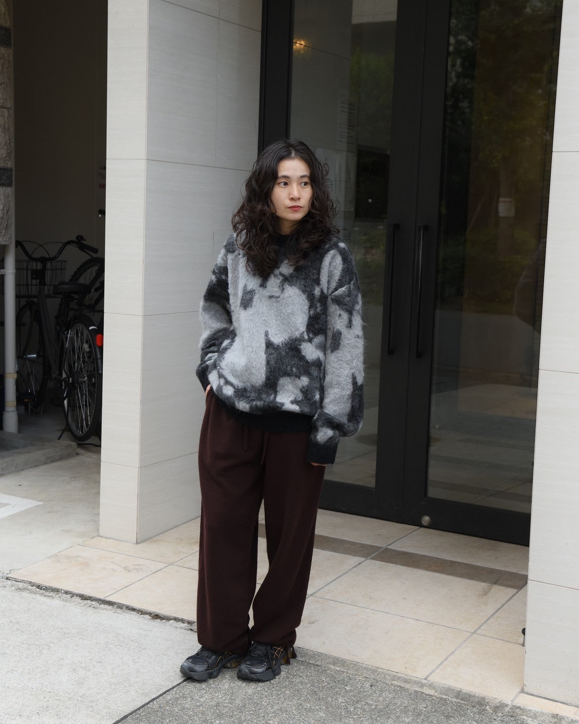YOKE ヨーク Kid Mohaire Jaqurad Sweater ニット 愛知県 名古屋 丸の内 セレクトショップ THIRD PLACE サードプレイス