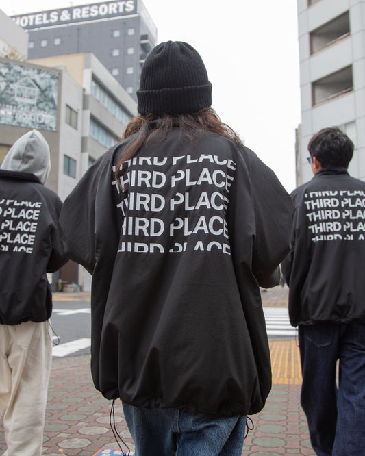 ISNESS MUSIC イズネスミュージック イズネス 別注 リバーシブル ナイロン フリースジャケット 日本 名古屋 丸の内 セレクトショップ THIRD PLACE サードプレイス