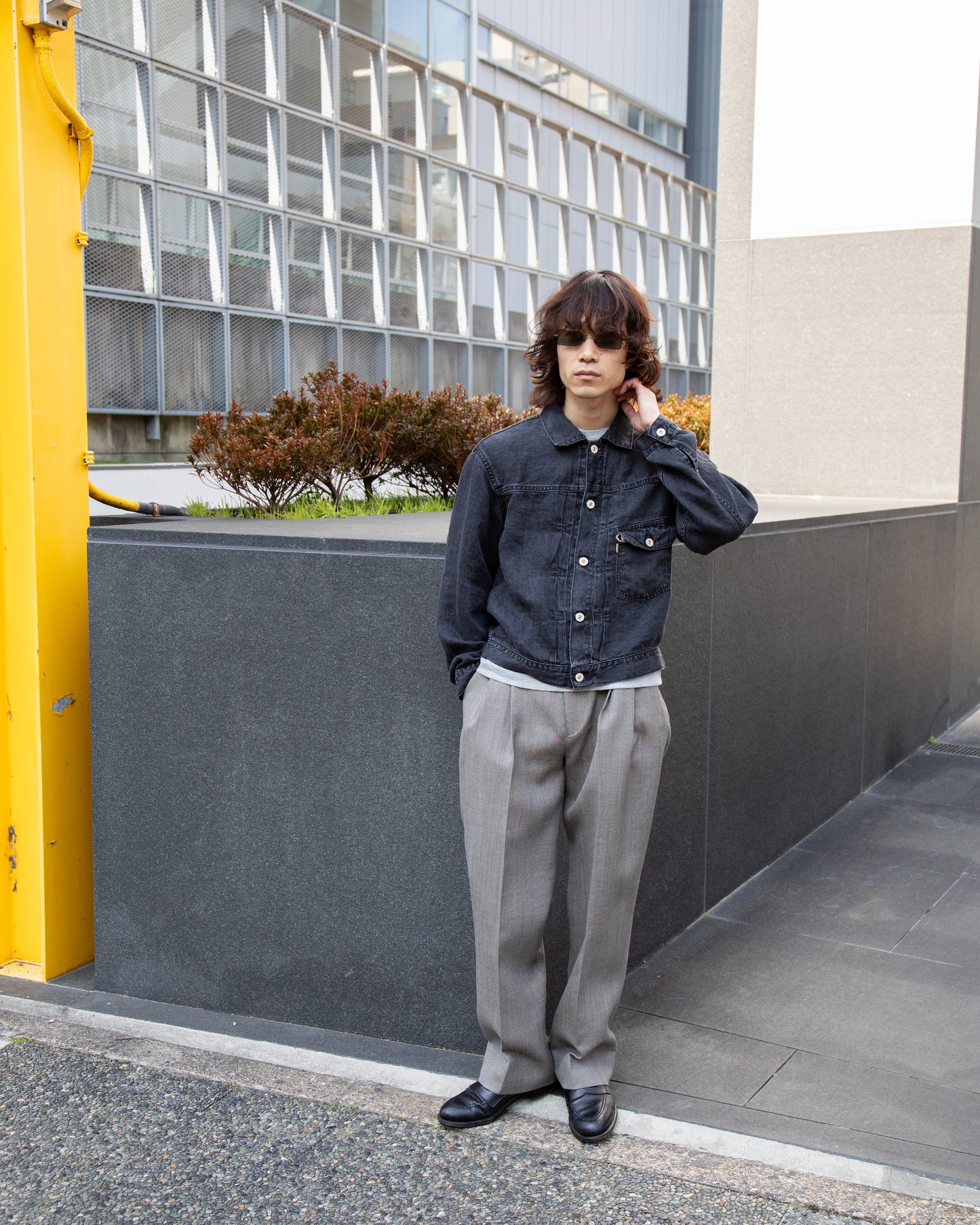 ISSUETHINGS イシューシングス type114 WOOL SHARKSKIN シャークスキン スラックス パンツ 26SS 愛知県 名古屋 丸の内 セレクトショップ THIRD PLACE サードプレイス