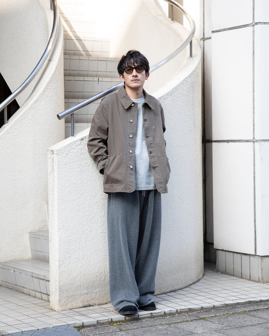 ANOTHER ASPECT アナザーアスペクト DENIM JACKET 1.0 デニムジャケット カバーオール 定番 ブラウン デンマーク コペンハーゲン 日本取り扱い 名古屋 丸の内 セレクトショップ THIRD PLACE サードプレイス