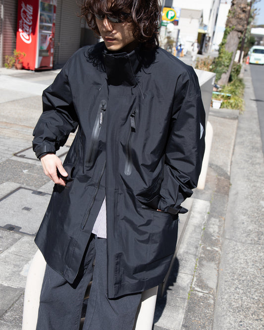 and wander アンドワンダー 574-5211004 3rain proof coat コート 撥水 ミドル丈 名古屋 愛知 セレクトショップ THIRD PLACE サードプレイス