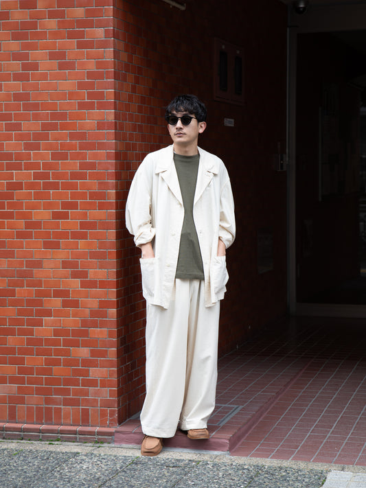 HERILL ヘリル Silk Cotton Nep Work Pants 26-030-HL-8320-10 シルクコットン パンツ セットアップ 愛知県 名古屋 丸の内 セレクトショップ THIRD PLACE サードプレイス