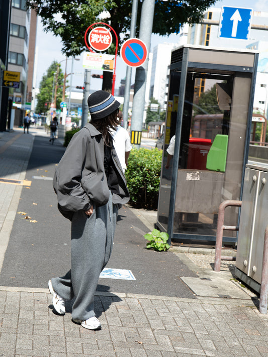 YOKE ヨーク Cashmere Knit Pants YK26FW01417S GRAY グレー カシミア スウェット 26FW 日本取り扱い 名古屋 丸の内 セレクトショップ THIRD PLACE サードプレイス