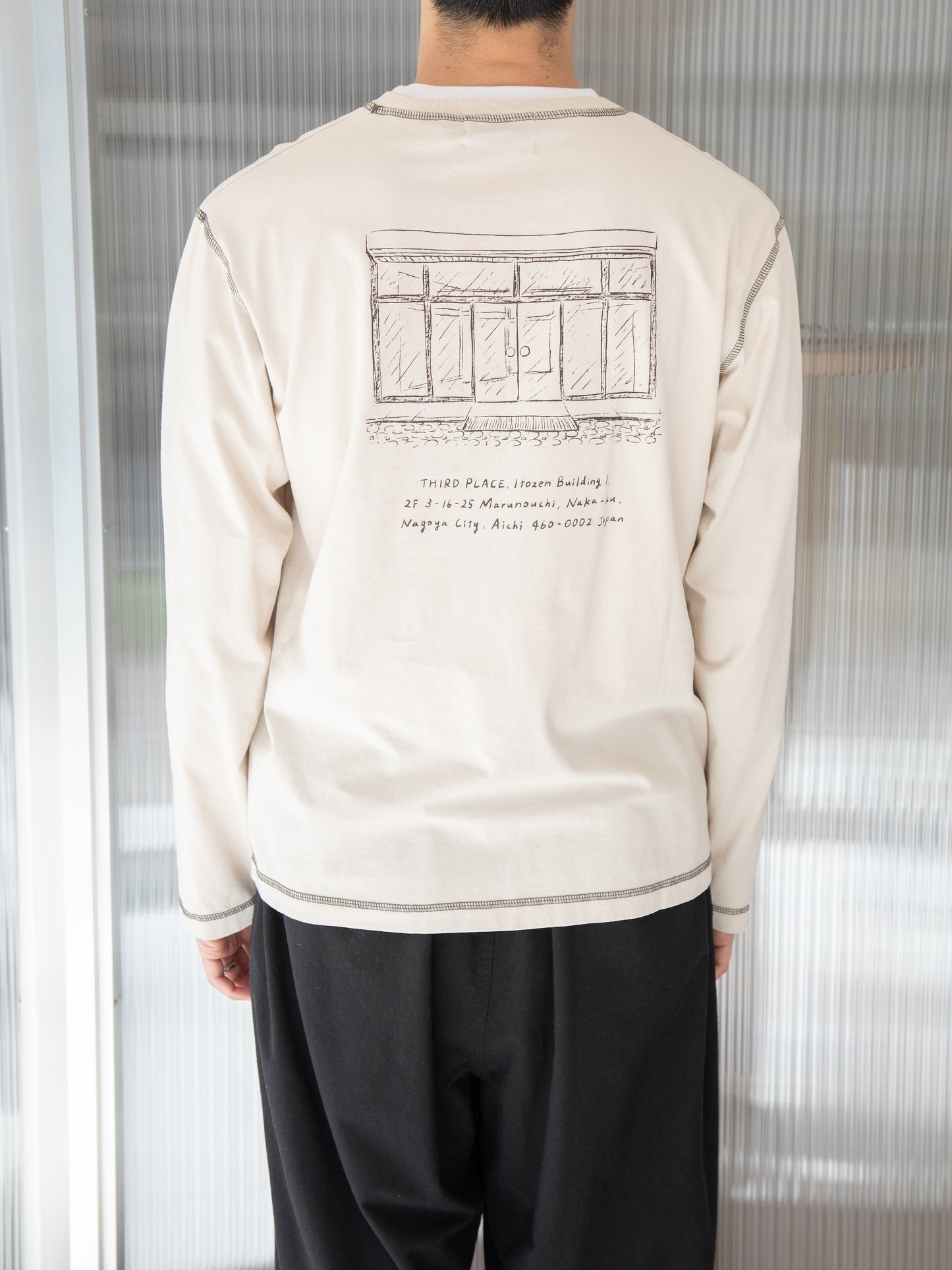 ANOTHER ASPECT アナザーアスペクト T-SHIRT 3.0 Tシャツ ロングスリーブ 春 コットン ナチュラル 別注 限定 デンマーク コペンハーゲン 日本取り扱い 名古屋 丸の内 セレクトショップ THIRD PLACE サードプレイス