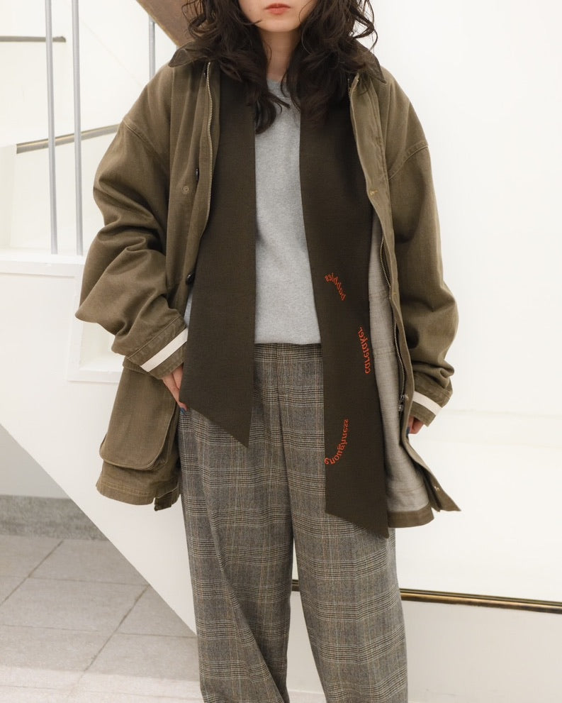 Denim Coverall Half Coat Vintaged Denim Coverall Half Coat - YOKE