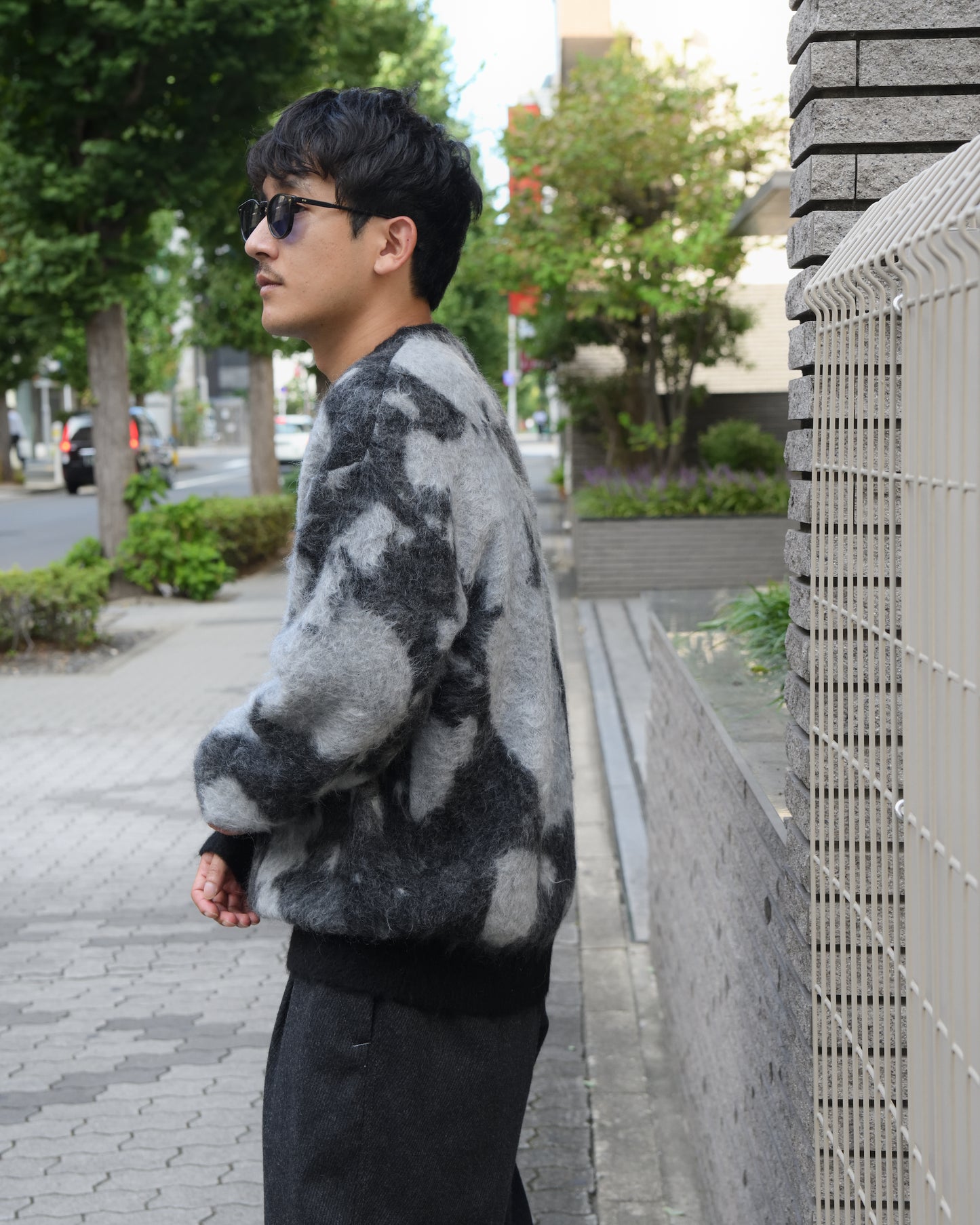 YOKE ヨーク Kid Mohaire Jaqurad Sweater ニット 愛知県 名古屋 丸の内 セレクトショップ THIRD PLACE サードプレイス