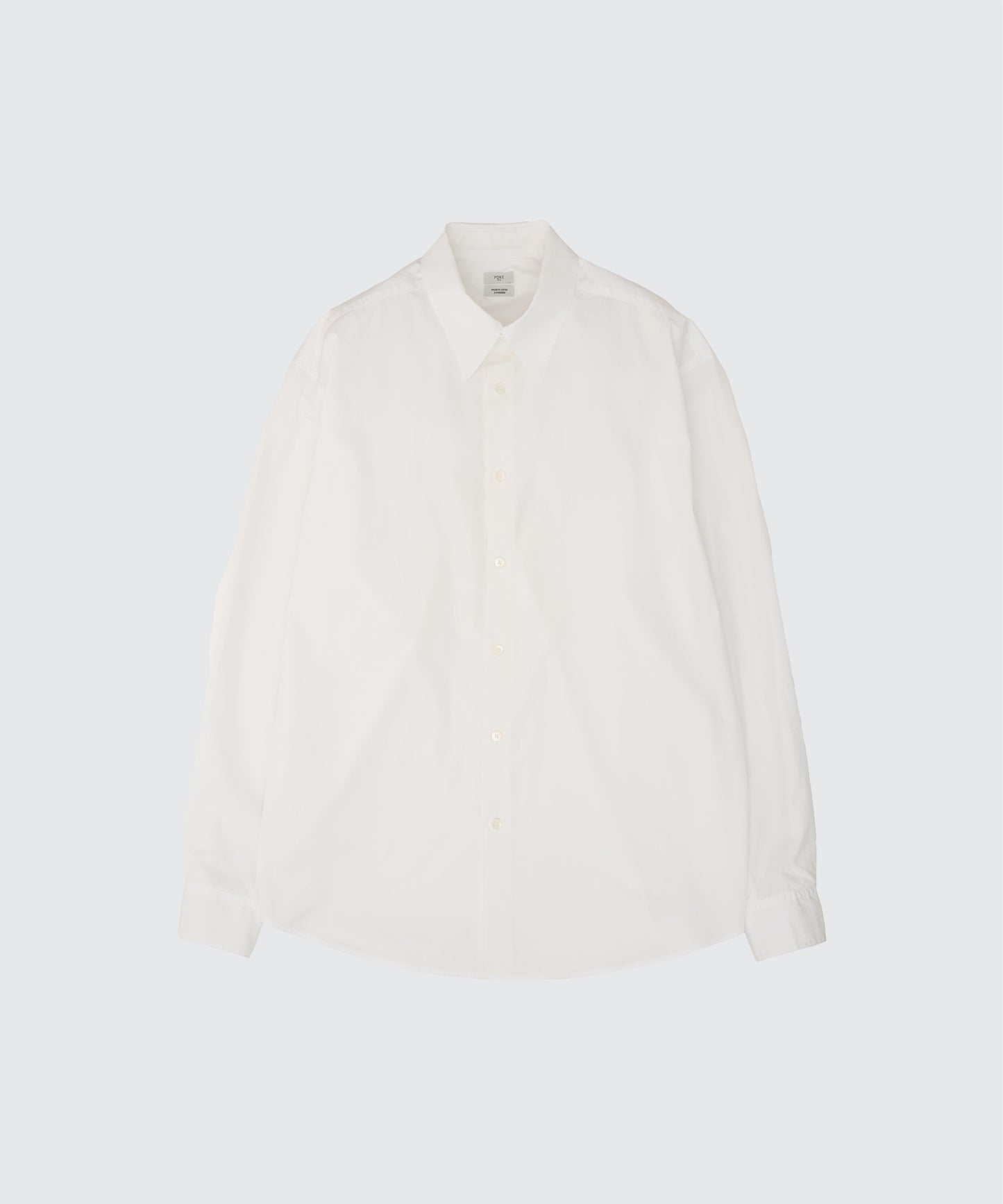 YOKE ヨーク Suvin Gold Cotton Poplin Loose Fit Shirt シャツ 日本取り扱い 名古屋 丸の内 セレクトショップ THIRD PLACE サードプレイス