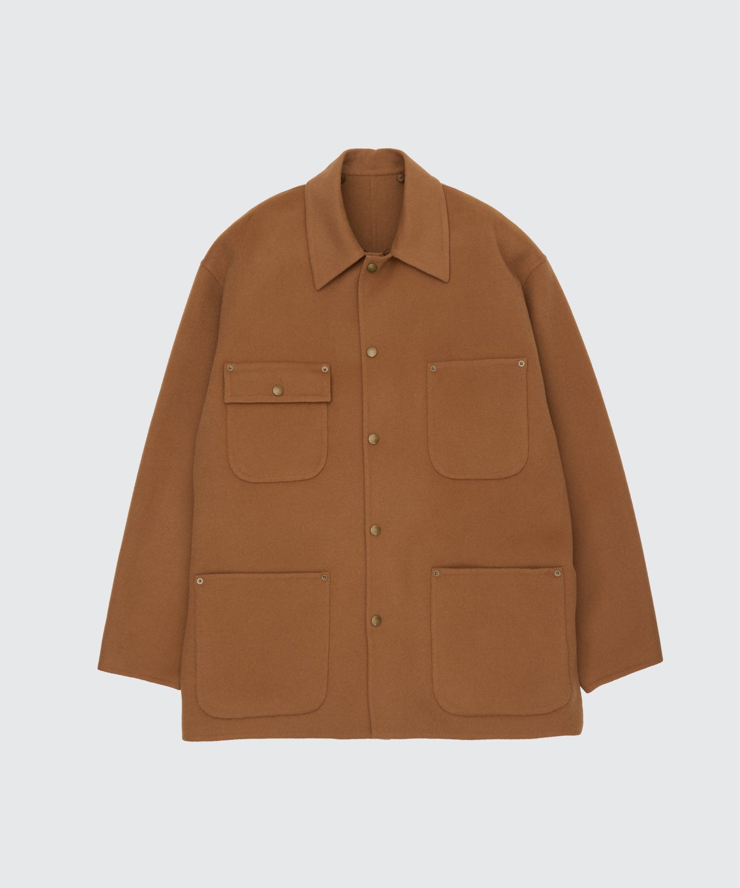 YOKE "River Melton Coverall Jacket"
