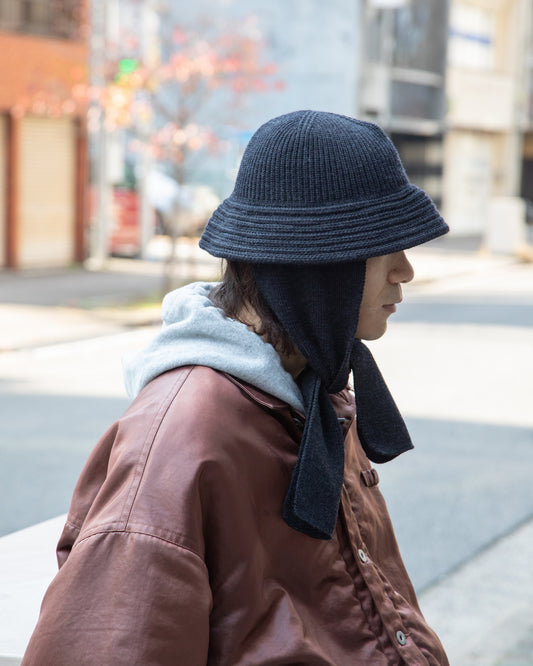 COMESANDGOES カムズアンドゴーズ WOOL KNIT BALLON HAT(マフラー付き) 帽子 通販 愛知県 名古屋 丸の内 セレクトショップ THIRD PLACE サードプレイス