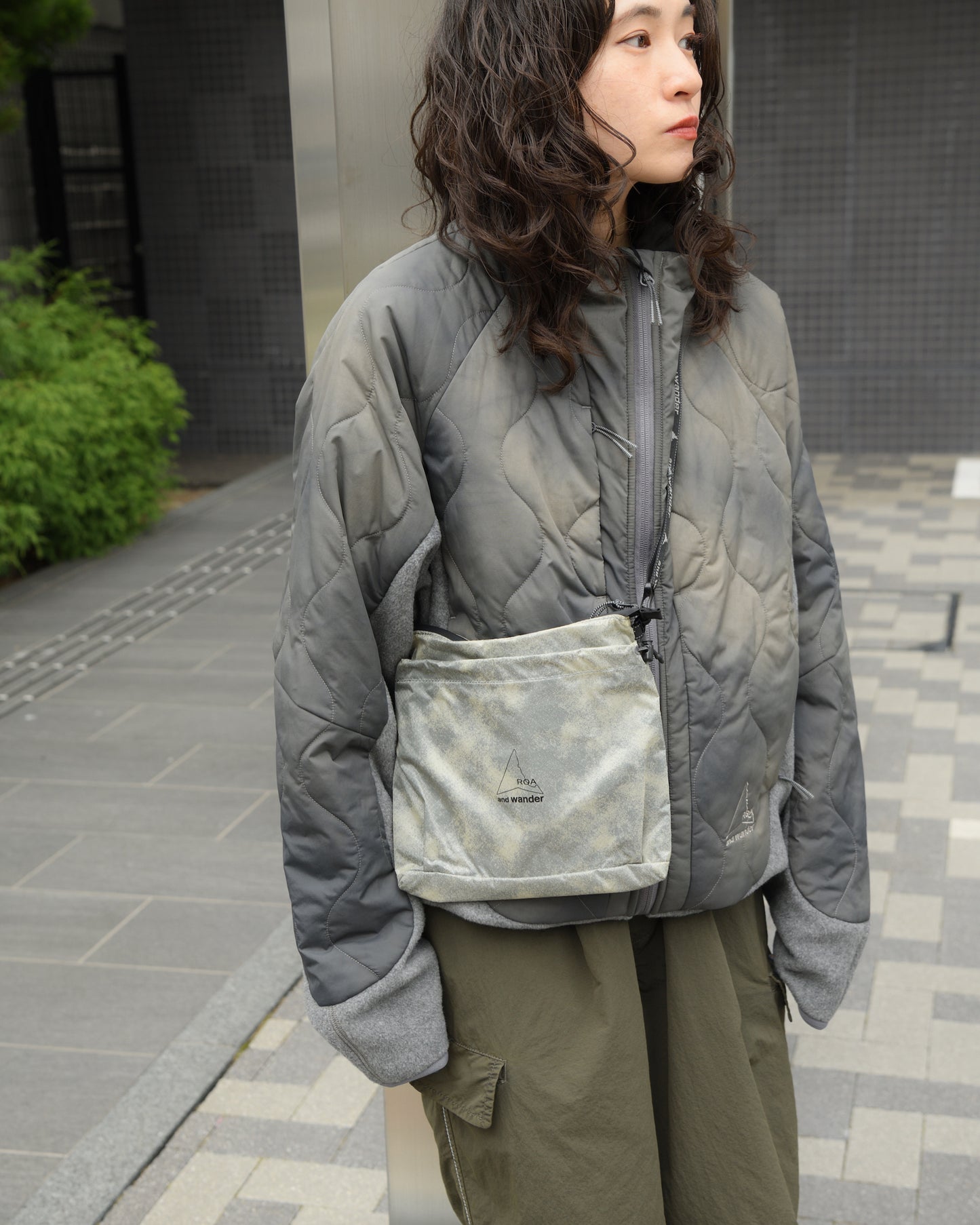 and wander×ROA ロア アンドワンダーquilting fleece jacket キルティングジャケット 名古屋 愛知県 東海 セレクトショップ THIRD PLACE サードプレイス