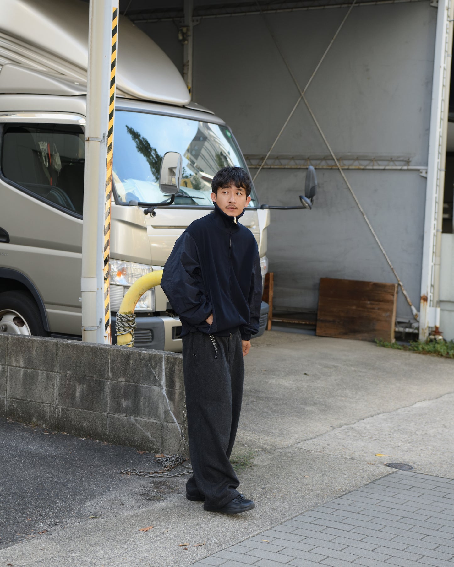 YOKE ヨーク Connected Rib Knit Trucker Jacket アウター 愛知県 名古屋 丸の内 セレクトショップ THIRD PLACE サードプレイス