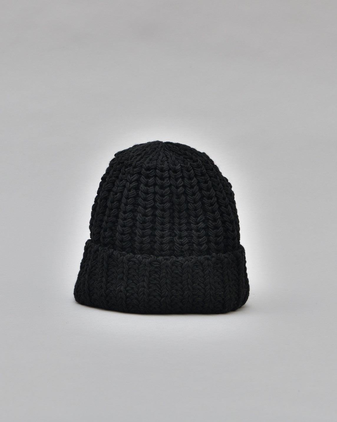 COMESANDGOES カムズアンドゴーズ ビッグ ニット キャップ COMESANDGOES - Big Knit -ニットキャップ-（Black /ブラック
