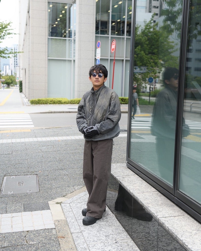 and wander×ROA ロア アンドワンダーquilting fleece jacket キルティングジャケット 名古屋 愛知県 東海 セレクトショップ THIRD PLACE サードプレイス