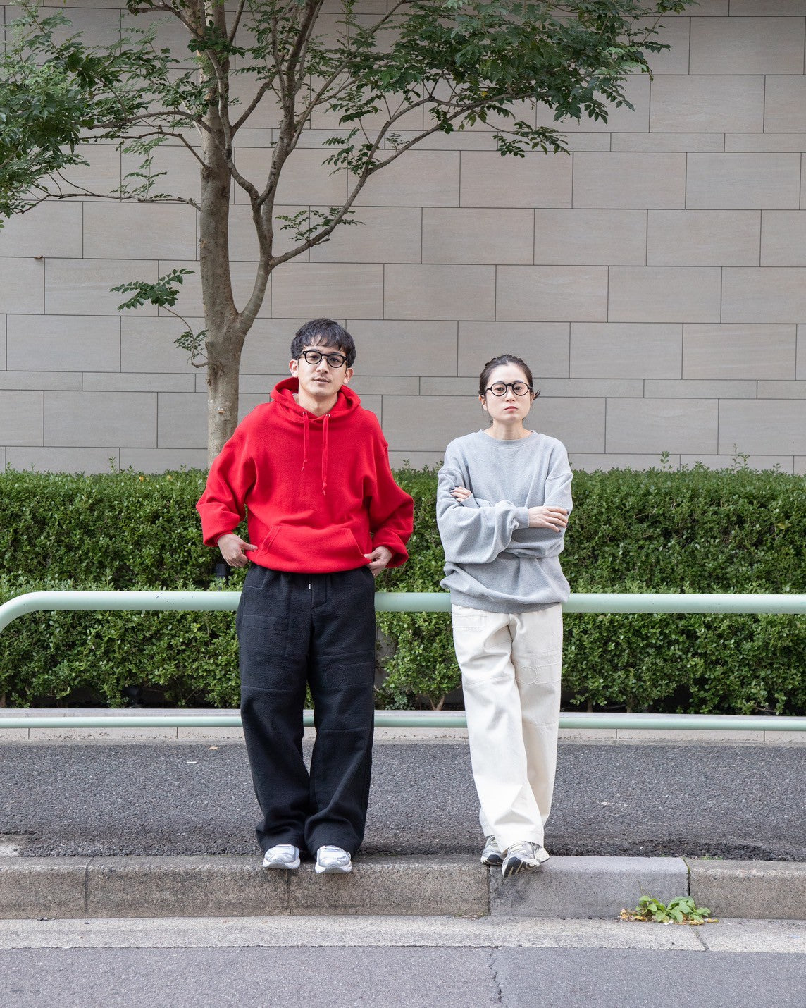 THIRD PLACE interpreted by Spomenik "Easy pants for THIRD PLACE(FLEECE)"