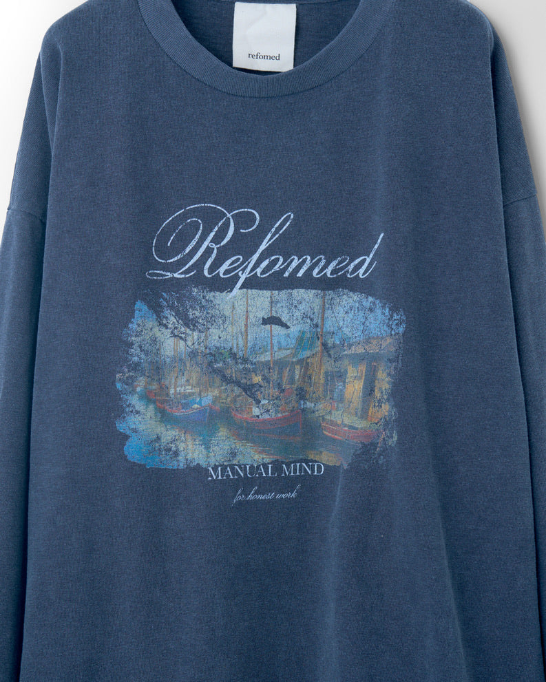 refomed "MANUAL MIND L/S TEE"