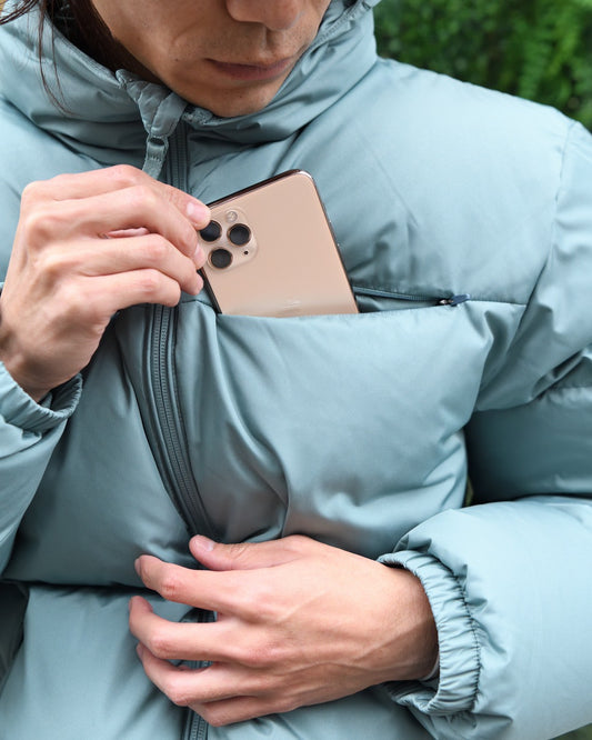 HIKING PATROL "ELEMENT DOWN JACKET(TURQUISE)"