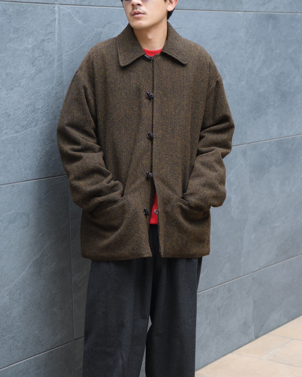 HERILL ヘリル Herringbone Duffer Jacket アウター 愛知 名古屋 セレクトショップ THIRD PLACE サードプレイス
