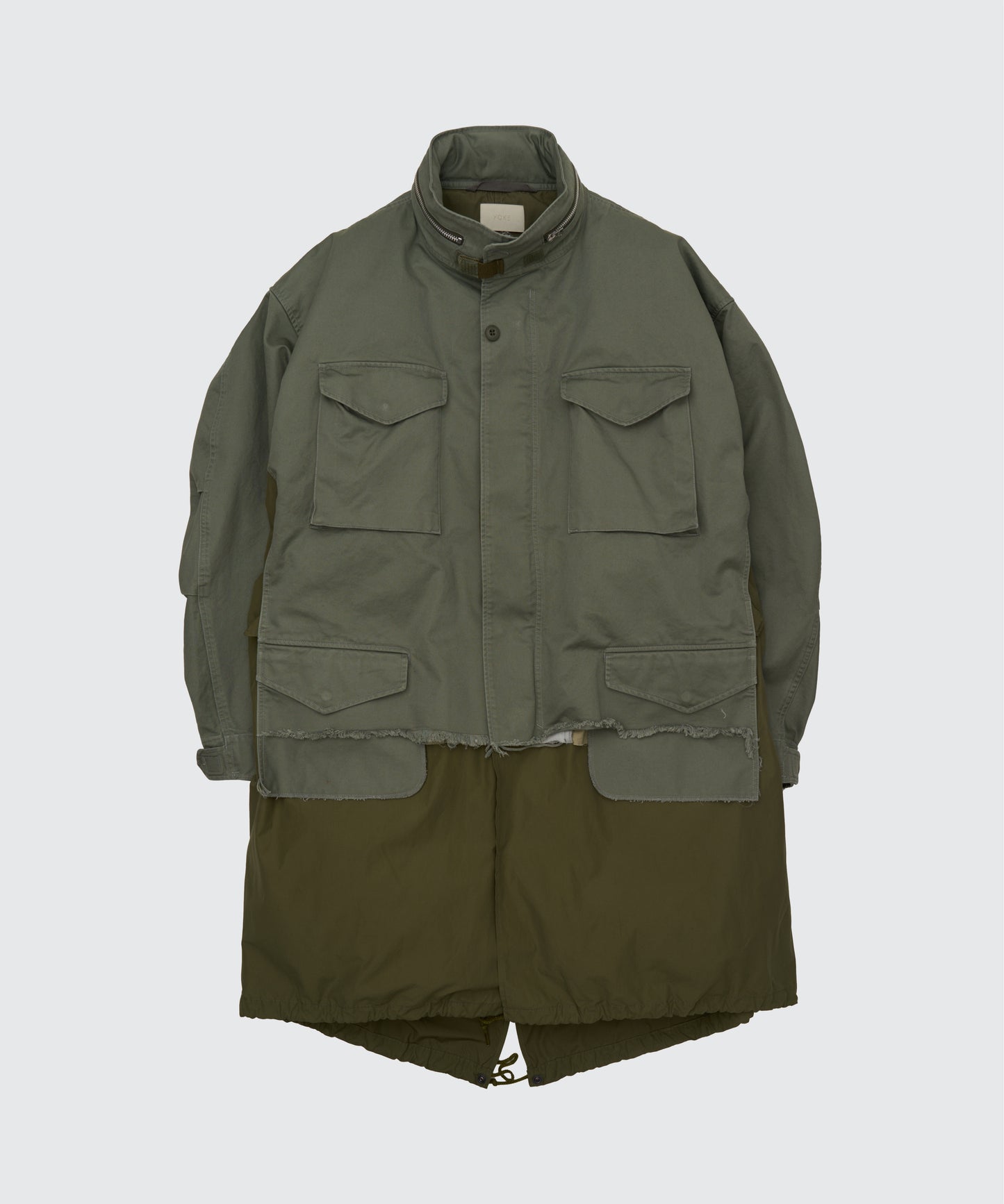 YOKE "Connected Military Coat"