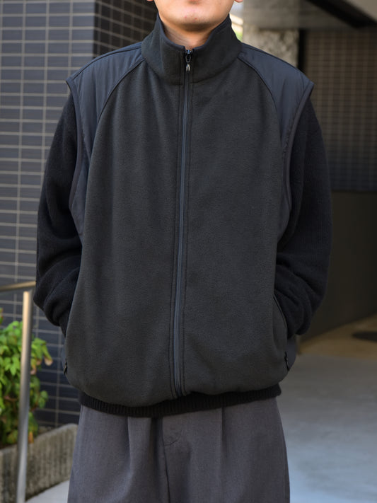 Antwort アントワート FLEECE VEST ANT-JK019 GRAY グレー BLACK ブラック レーヨン ポリエステル 26AW 愛知県 名古屋 丸の内 セレクトショップ THIRD PLACE サードプレイス