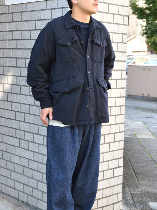 ISSUETHINGS イシューシングス type137 NAVY BLUE 26b/137-wl/c-01 WOOL ウール ブルゾン リネン 26AW 愛知県 名古屋 丸の内 ユニセックス セレクトショップ THIRD PLACE サードプレイス