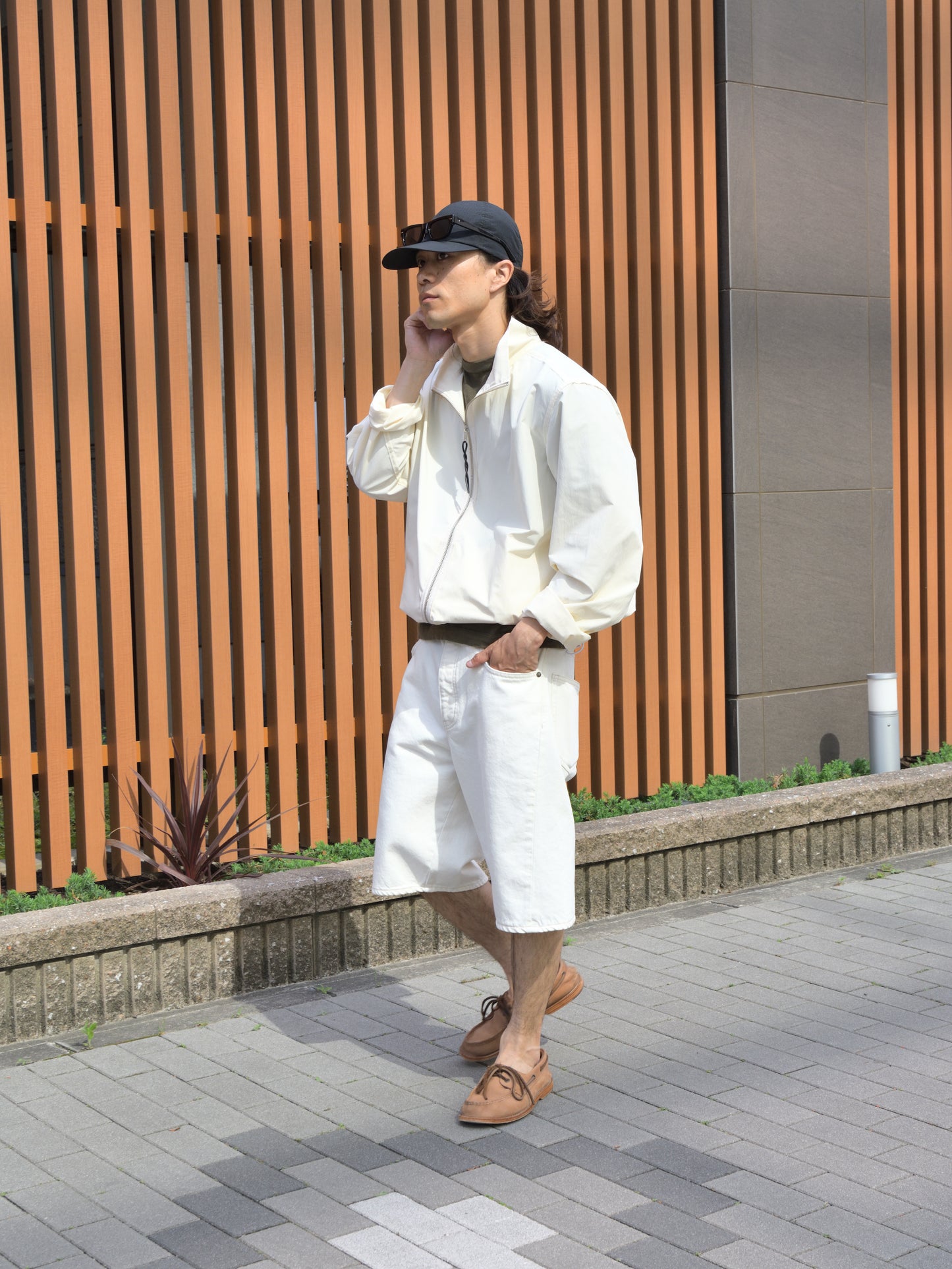 SUNFLOWER サンフラワー NEW BASE SHIRT 5156-1 WIDE TWIST SHORTS ショーツ ホワイト 定番 日本 名古屋 セレクトショップ THIRD PLACE サードプレイス 名古屋 愛知県 東海 セレクトショップ THIRD PLACE サードプレイス