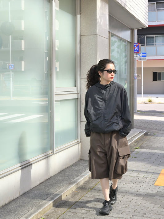 HIKING PATROL ハイキングパトロール SS26007 ORBIT LT TECHNICAL JACKET チャコール ブラック ナイロンジャケット 北欧 ノルウェー アウトドア 都会 26SS 愛知県 名古屋 丸の内 セレクトショップ THIRD PLACE サードプレイス