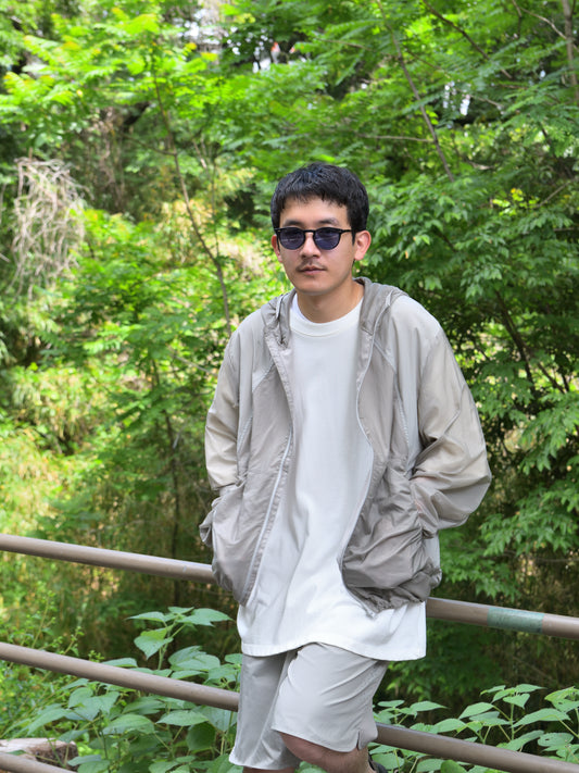 HIKING PATROL ハイキングパトロール SS26007 ORBIT LT TECHNICAL JACKET サンド ベージュ ナイロンジャケット 北欧 ノルウェー アウトドア 都会 26SS 愛知県 名古屋 丸の内 セレクトショップ THIRD PLACE サードプレイス