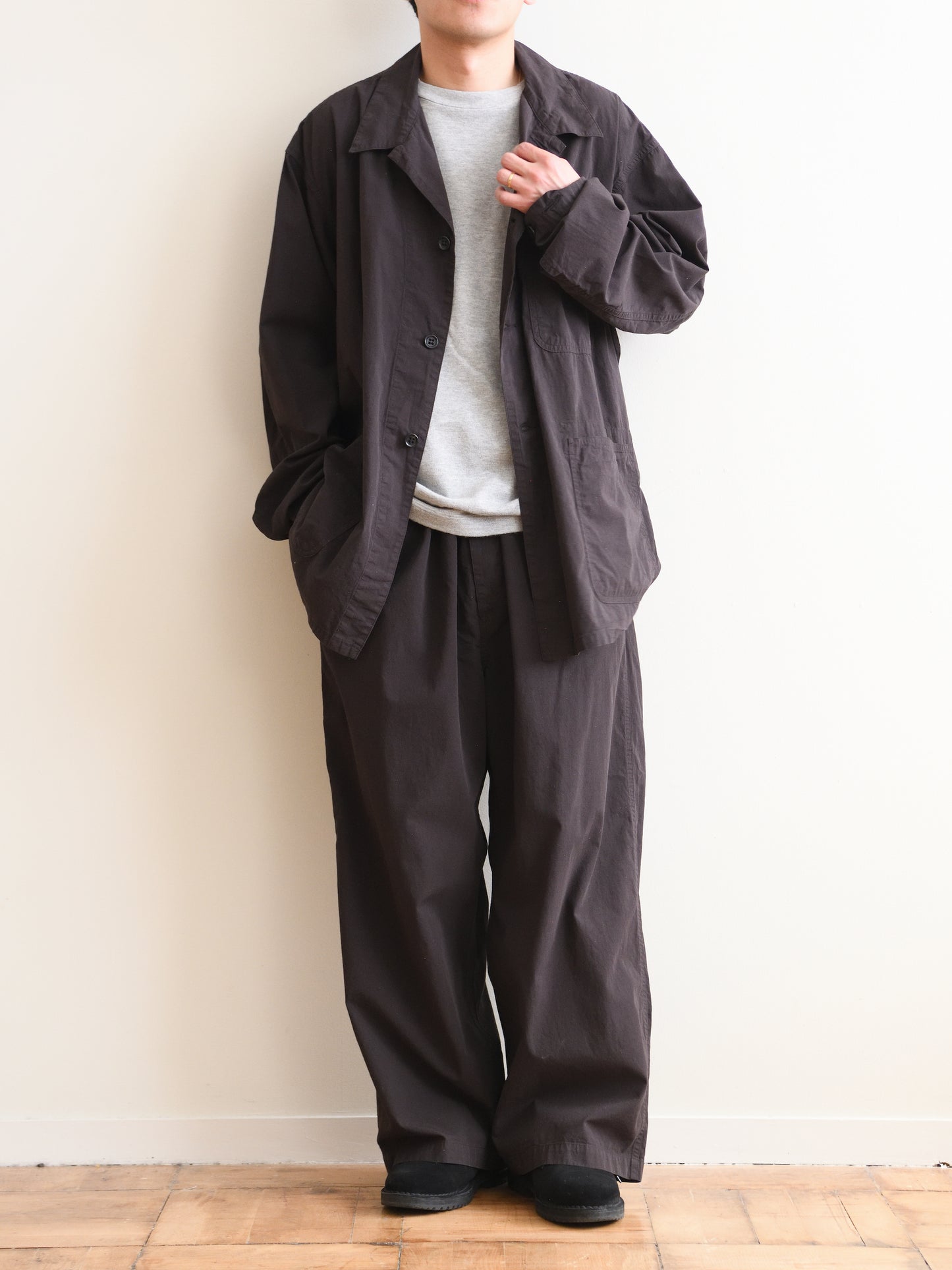 HERILL ヘリル Ripstop Work Pants 26-030-HL-8250-10 コットン パンツ リップストップ 快適 ブラウン 夏 セットアップ 愛知県 名古屋 丸の内 セレクトショップ THIRD PLACE サードプレイス