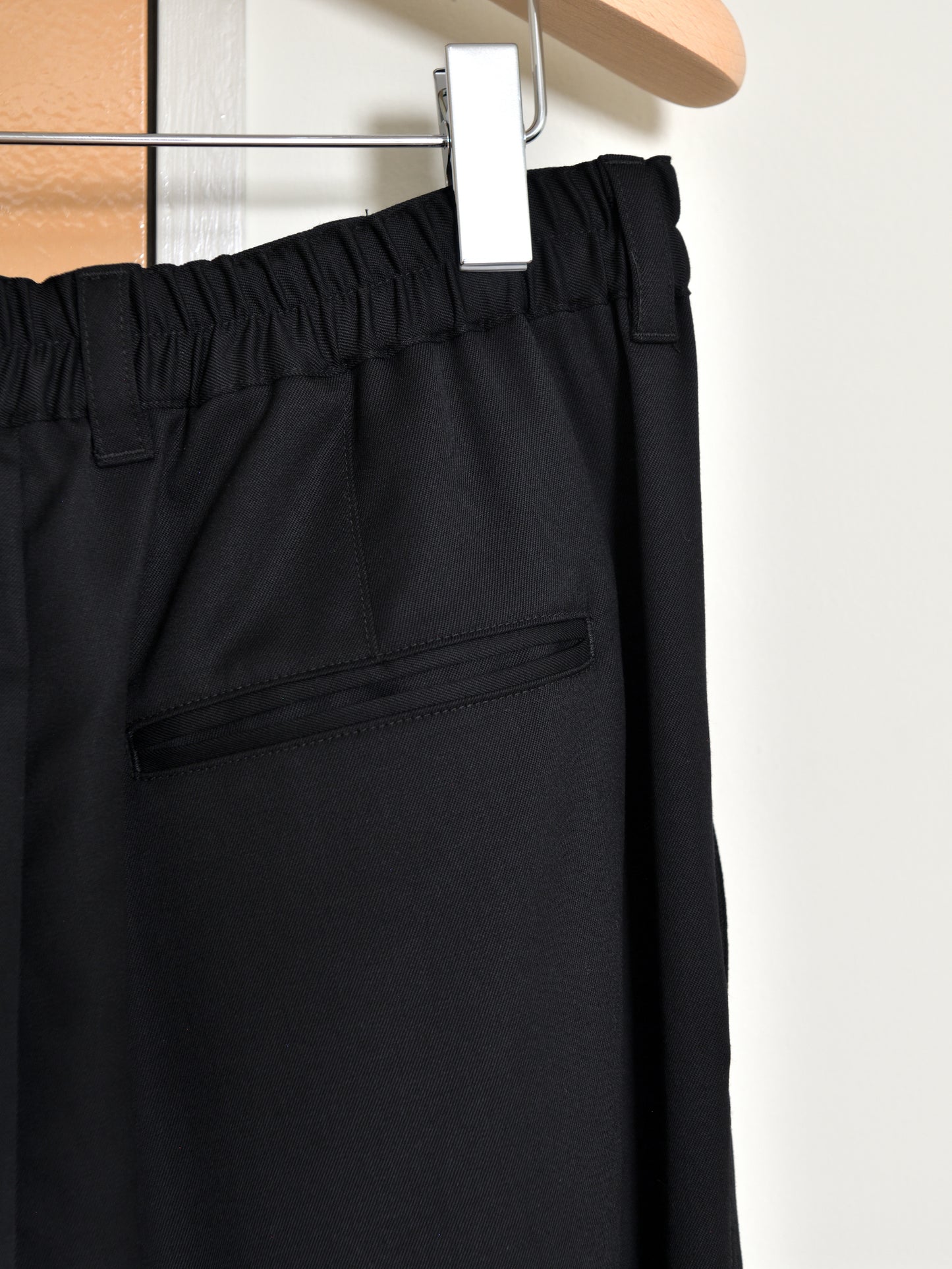 Antwort アントワート WOOL GABARDINE WIDE EASY PANTS ANT-PT004 ウールギャバジン BLACK ブラック 26AW 愛知県 名古屋 丸の内 セレクトショップ THIRD PLACE サードプレイス