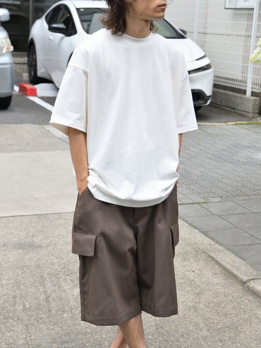 refomed リフォメッド KINCHAKU WOOL TRUNKS REPT-064 ウール ショーツ ブラウン 夏 春 秋 ベージュ ナチュラル 愛知県 名古屋 丸の内 セレクトショップ THIRD PLACE サードプレイス