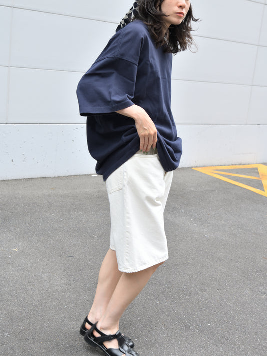 SUNFLOWER サンフラワー NEW BASE SHIRT 5156-1 WIDE TWIST SHORTS ショーツ ホワイト 定番 日本 名古屋 セレクトショップ THIRD PLACE サードプレイス 名古屋 愛知県 東海 セレクトショップ THIRD PLACE サードプレイス