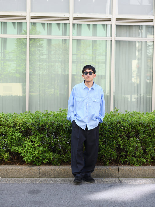 ISSUETHINGS イシューシング type105
105-c-01 コットンシャツ 26SS 愛知県 名古屋 丸の内 セレクトショップ THIRD PLACE サードプレイス