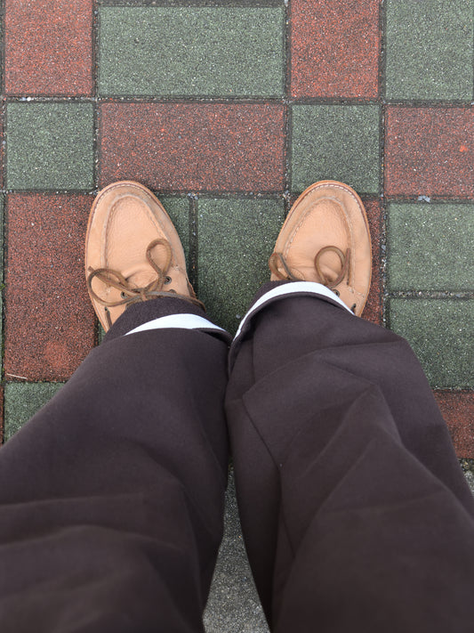 WELL ウェル Room slacks BROWN ブラウン WB26XX02 スウェット スラックス コットン cotton 26aw 春夏 日本取り扱い 名古屋 丸の内 セレクトショップ THIRD PLACE サードプレイス