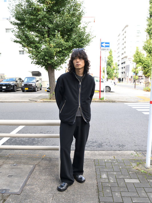 YOKE ヨーク Wool Cashmere Fleece Lounge Pants YK26FW01364P BLACK ブラック カシミア スウェット 26FW 日本取り扱い 名古屋 丸の内 セレクトショップ THIRD PLACE サードプレイス