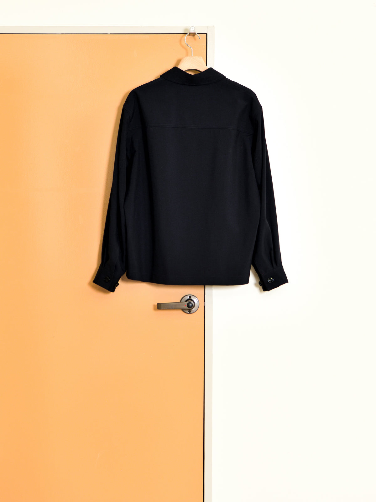 refomed リフォメッド Skip Box SHIRT "TW" NAVY ネイビー RESH-039 ポリエステル ウール WOOL POLYESTER シャツ 26aw 春夏 日本取り扱い 名古屋 丸の内 セレクトショップ THIRD PLACE サードプレイス