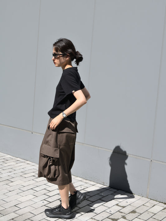 refomed リフォメッド KINCHAKU WOOL TRUNKS REPT-064 ウール ショーツ ブラウン 夏 春 秋 ベージュ ナチュラル 愛知県 名古屋 丸の内 セレクトショップ THIRD PLACE サードプレイス