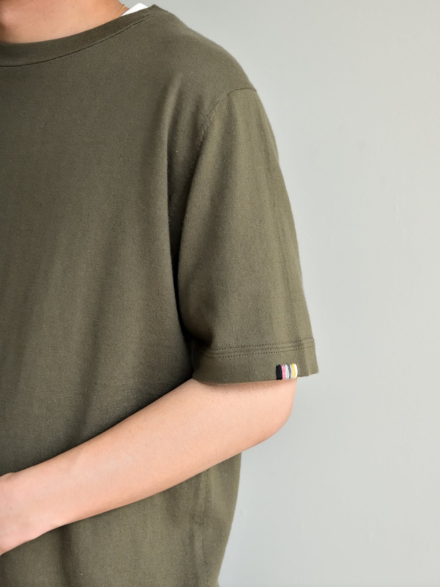 extreme cashmere エクストリームカシミヤ james n.394 ARMY オリーブ カシミヤ コットン ユニセックス オランダ 26SS 日本取り扱い 名古屋 丸の内 セレクトショップ THIRD PLACE サードプレイス