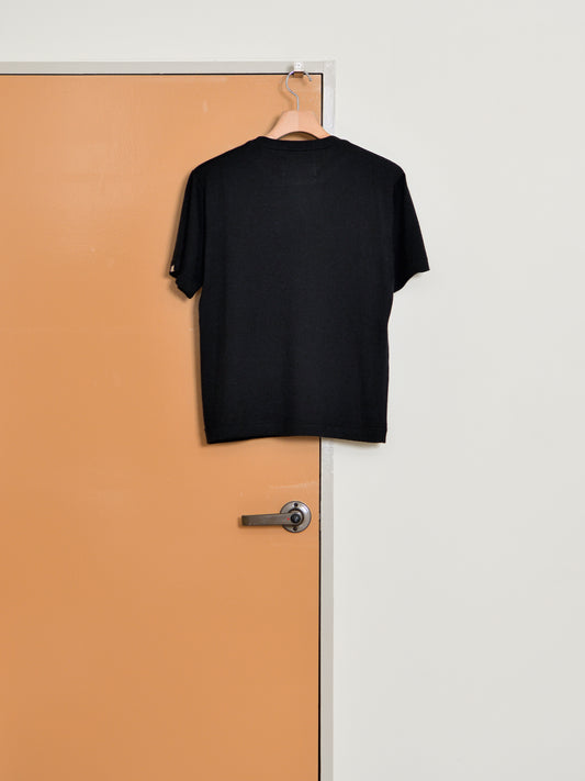 extreme cashmere エクストリームカシミヤ cuba n.268 RAVEN ブラック カシミヤ コットン ユニセックス オランダ 26SS 日本取り扱い 名古屋 丸の内 セレクトショップ THIRD PLACE サードプレイス