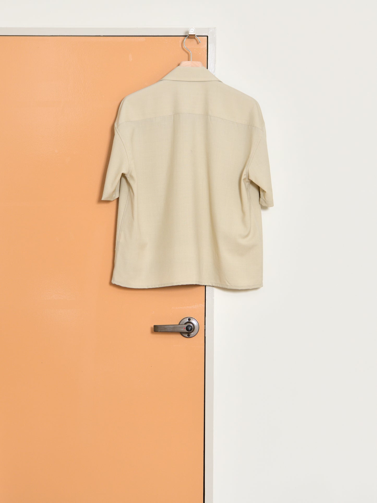refomed リフォメッド WOOL DRIFT RESH-YN02 モヘア ウール シャツ 半袖シャツ 快適 セットアップ 夏 春 ベージュ ナチュラル 愛知県 名古屋 丸の内 セレクトショップ THIRD PLACE サードプレイス
