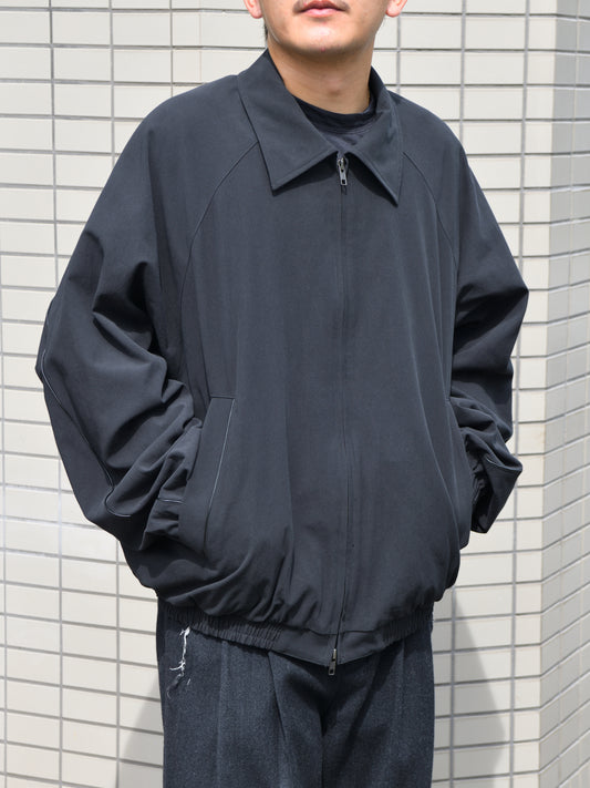 Antwort アントワート LEATHER PIPED COTTON GABADINE JACKET ANT-JK012 BLACK ブラック 26AW 愛知県 名古屋 丸の内 セレクトショップ THIRD PLACE サードプレイス