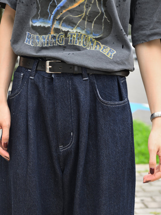 WELCOME-RAIN for THIRD PLACE "5Pocket Denim (ONE WASH)" 別注 デニム アイボリー BLACK ブラック インディゴ INDIGO ONE WASH 新色 ウェルカムレイン日本 名古屋 丸の内 セレクトショップ THIRD PLACE サードプレイス 春夏秋冬