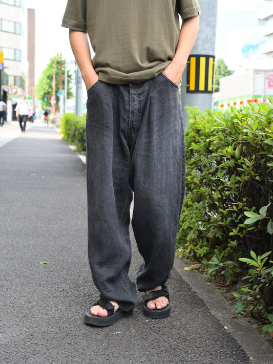 HERILL ヘリル Linen Denim 4PK 26-030-HL-8090-10 26SS ブラックデニム リネン extreme cashmere エクストリームカシミヤ james n.394 ARMY オリーブ カシミヤ コットン ユニセックス オランダ 26SS 日本取り扱い 名古屋 丸の内 セレクトショップ THIRD PLACE サードプレイス