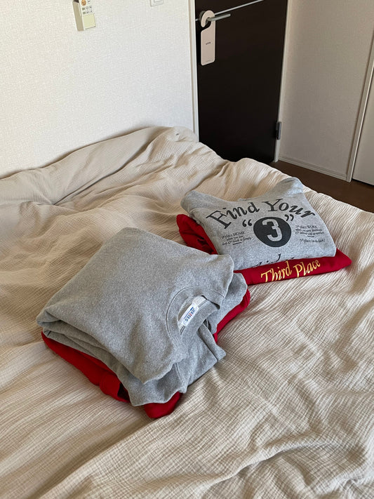 JERZEES ジャージーズ HELS ヘルス スウェット 別注 解釈 スウェット パーカー名古屋 丸の内 セレクトショップ THIRD PLACE サードプレイス